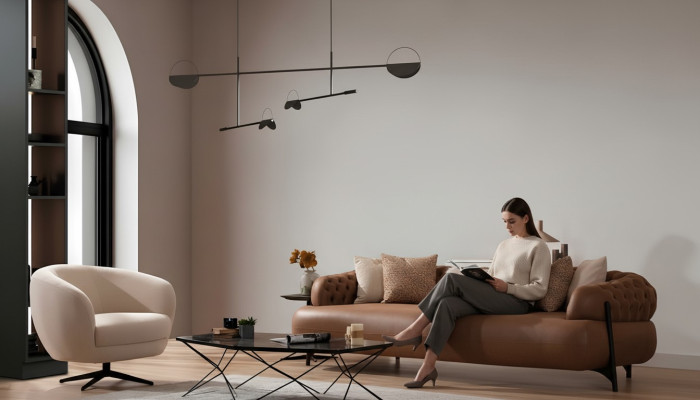 Sofá de 3 plazas más 1 butaca, conjunto de sillones modernos para relax, muebles nuevos de lujo.