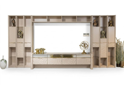 Mueble de salón de diseño, armario de pared, estante de pared, muebles de salón.
