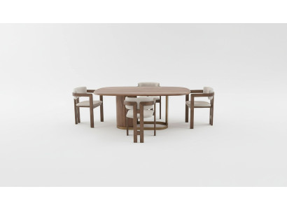 Juego de comedor de lujo 6 sillas mesa de comedor grupo de comedor sillas modernas nuevas