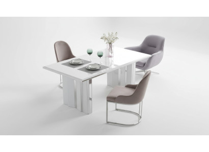 Juego de comedor de lujo 6 sillas + mesa de comedor conjunto de sillas de comedor nuevos modernos