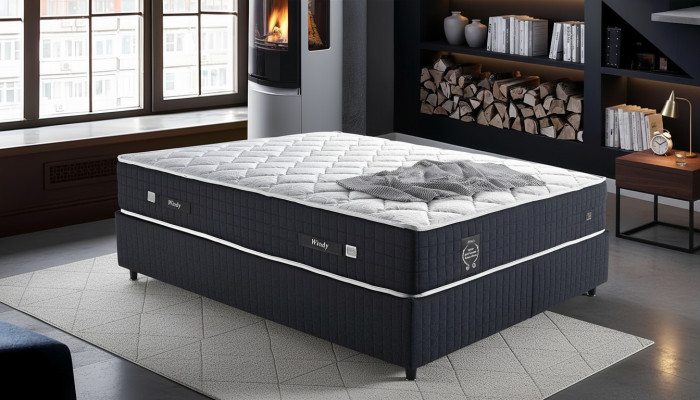 Espuma Moderna Colchón Exclusivo Muebles de Lujo Ortopédico 25 cm 200x200 Nuevo