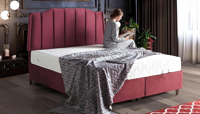 Diseño de cama, camas de lujo, camas tapizadas, muebles para dormitorio, nuevos y modernos.