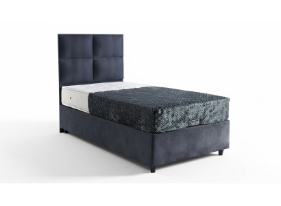 Diseño de cama camas de lujo tela tapizada muebles de dormitorio 90x190 moderno
