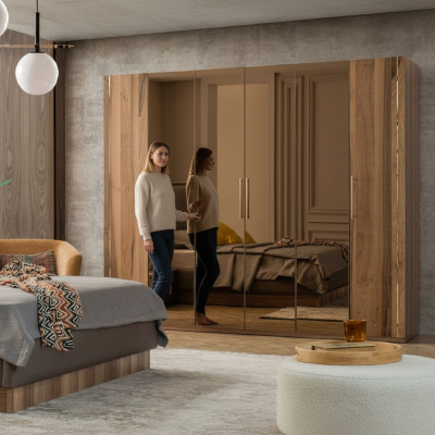 Armario Armarios Diseño Madera Dormitorio Moderno Muebles Nuevo