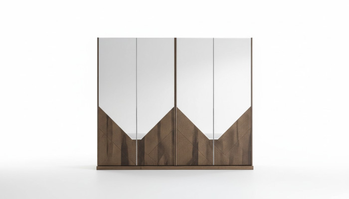 Armario dormitorio de madera, armario, muebles nuevos, armarios, armario esquinero.