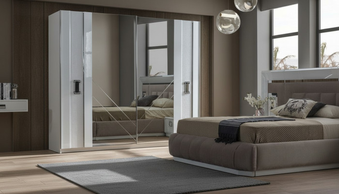 Diseñador Armario de dormitorio de lujo moderno Nuevo Mueble
