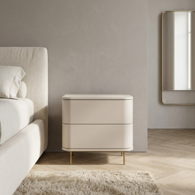 Elegante estilo de mesita de noche para dormitorio, mesita de noche, mesita auxiliar.