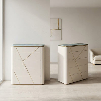 Moderno dormitorio cómodas aparador lujo cómoda estilo moderno muebles de diseño.