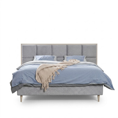 Diseño de cama cama doble camas de lujo muebles de dormitorio tapizados nuevos