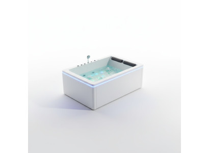Jacuzzi Bañera de esquina Bañera Bañera Spa Hogar 2 personas Bañera de hidromasaje Bañera de hidromasaje
