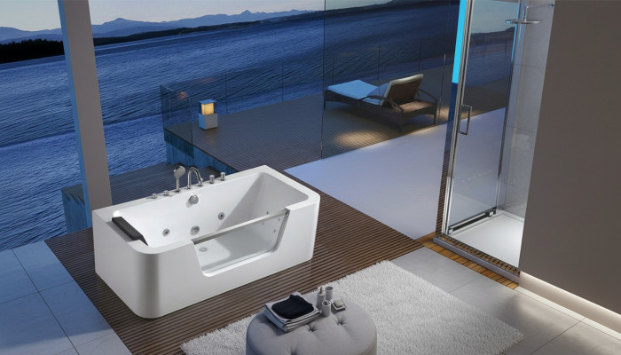 Bañera de lujo Relax bañeras completas 170x80cm bañeras baño_ComCallableWrapperBaño de lujo, bañera completa de relajación 170x80 cm Bañera de baño