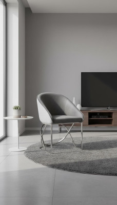 Grupos de comidas Sillas de comedor de lujo 6x sillas Textil, color gris Muebles modernos nuevos