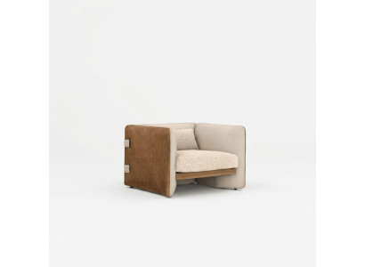 Lujo Moderno Sillón Muebles de tapicería Decoración Salón Textil Sillón tapizado