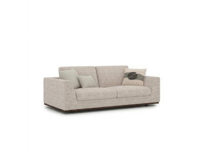 Muebles tapizados Sofá de dos plazas Diseño Sala de estar Mobiliario moderno Textil