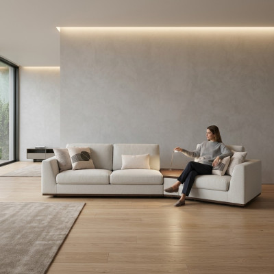 Sofá de la sala de estar, sillón de tres plazas, mobiliario, tapicería, diseño textil, muebles tapizados.