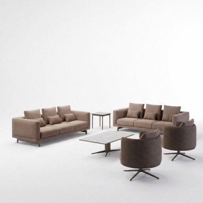Conjunto de sofá gran set sala de estar sofá juego de muebles diseño mesa de centro nuevo.