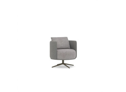 Lujo gris sillón sala de estar muebles tapizados Diseño moderno Nuevo Tela tapizado textiles