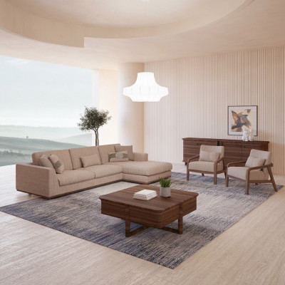 Nuevo conjunto de sofás para sala de estar, diseñador, 2 sillones, lujo, beige, muebles tapizados.