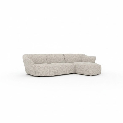 Sofá de esquina de salón en forma de L, conjunto de sofás tapizados de lujo en forma de L