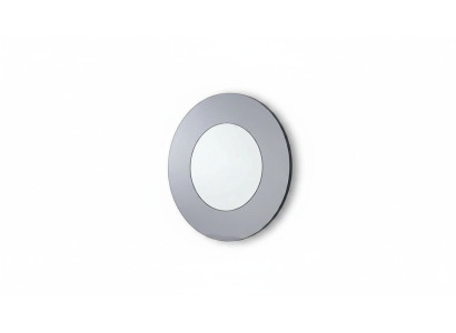 Espejo redondo moderno de diseño gris para pared, nuevo mobiliario para sala de estar.