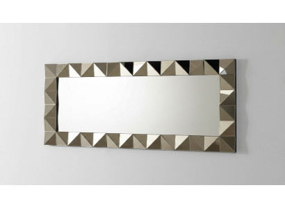 Espejo de lujo gris Diseño moderno Espejo de pared Muebles Sala de estar Nuevo Mobiliario