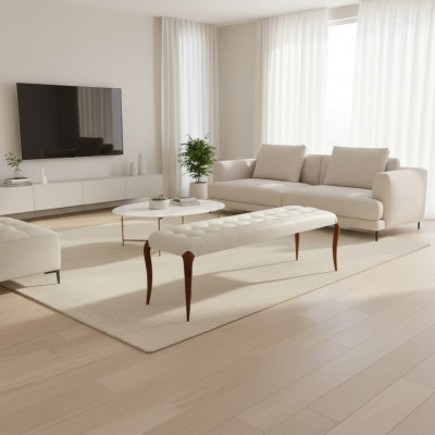 Banca de diseñador Mueble de asiento Nuevo Mobiliario Banco de tapicería clásico