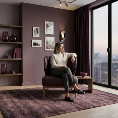 Sala de estar, muebles de diseño, sillón, nuevo, asiento, moderno, tapizado.