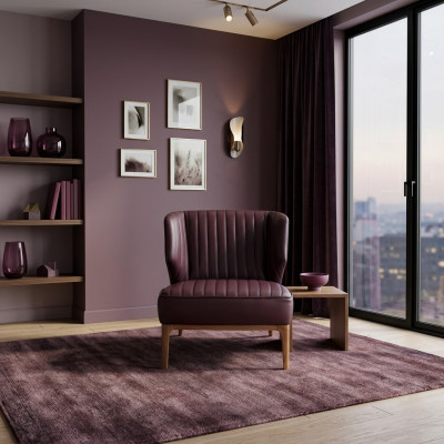 Sala de estar, muebles de diseño, sillón, nuevo, asiento, moderno, tapizado.