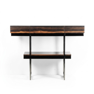 Mesa de consola de diseño en madera, aparador de salón, consola moderna nueva.