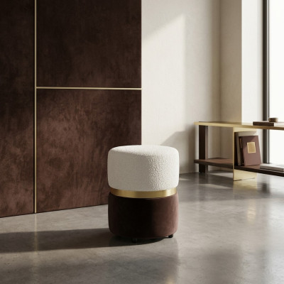 Diseño taburete salón moderno mobiliario lujo tapizado nuevo