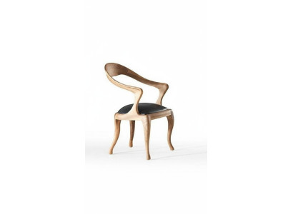 Silla de madera moderna para comedor, muebles de asiento, silla de diseñador, sillas de lujo.