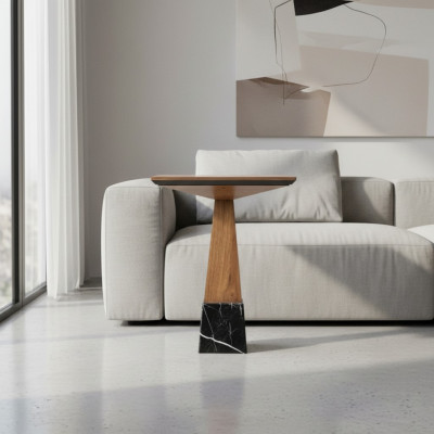 Mesa auxiliar de madera nueva diseño moderno muebles mesa sala de estar mesa de café.
