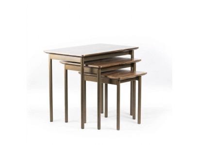 Mesa moderna para sala de estar, mesas de centro, mesa de café, mesa auxiliar de madera.