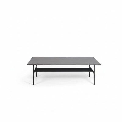 Mesa de centro negra Diseño de mobiliario de salón Sofá Nueva mesa de café Möbel