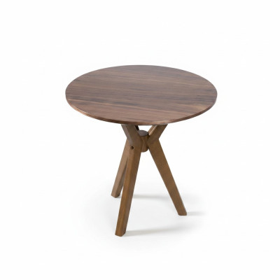 Mesa auxiliar de madera, muebles de salón, diseño moderno, mesa de café, decoración.