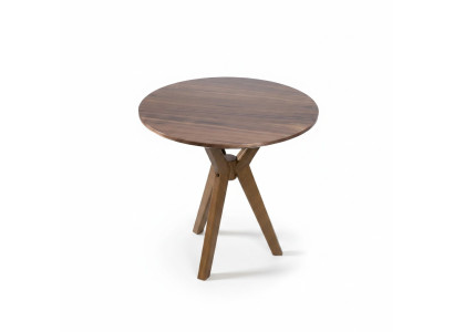 Mesa auxiliar de madera, muebles de salón, diseño moderno, mesa de café, decoración.