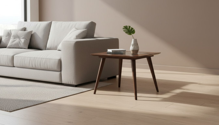 Mesa de centro de madera diseño salón moderno muebles de lujo mesa auxiliar.