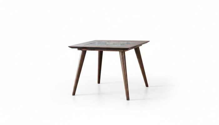 Mesa de centro de madera diseño salón moderno muebles de lujo mesa auxiliar.