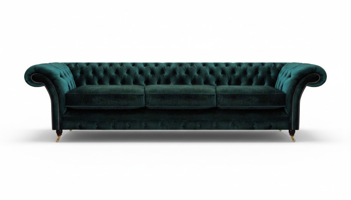 Muebles Chesterfield para sala de estar, sofá, diván de tres plazas, muebles tapizados.