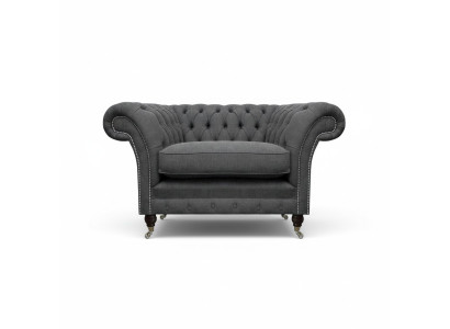Chesterfield Sillón Muebles tapizados de lujo Textiles Muebles Sala de estar Chesterfield