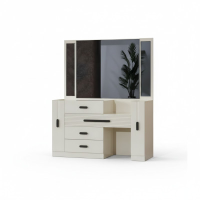 Diseño moderno mueble de lujo tocador con espejo dormitorio