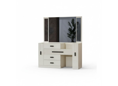 Diseño moderno mueble de lujo tocador con espejo dormitorio