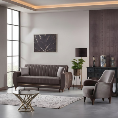Sillón de diseño de lujo moderno para sala de estar