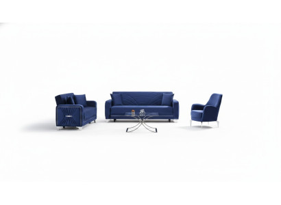 Sofá completo para salón 3+3+1 plazas diseño mobiliario conjunto de muebles tapizados