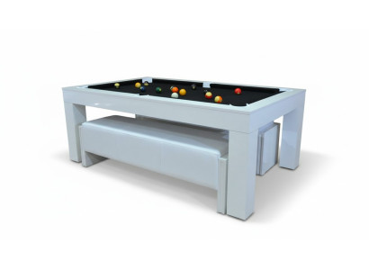 Mesa de billar Mesa de comedor 2 en 1 Mesa multifuncional Comedor Mesas de billar