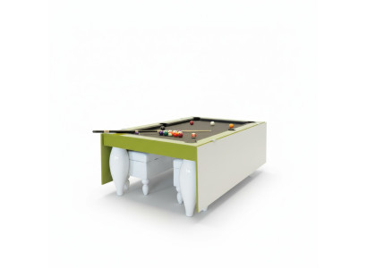 Mesa de comedor con opción de juego Mesa de billar Mesa combinada Comedor