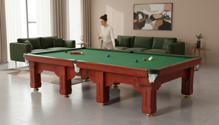 Mesa de billar de torneo superficie de juego mesa de juego mesa de ocio