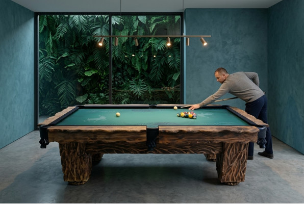 Mesa de billar de madera mesa de juego lujo mesa de billar muebles de billar mesa de ocio 8ft