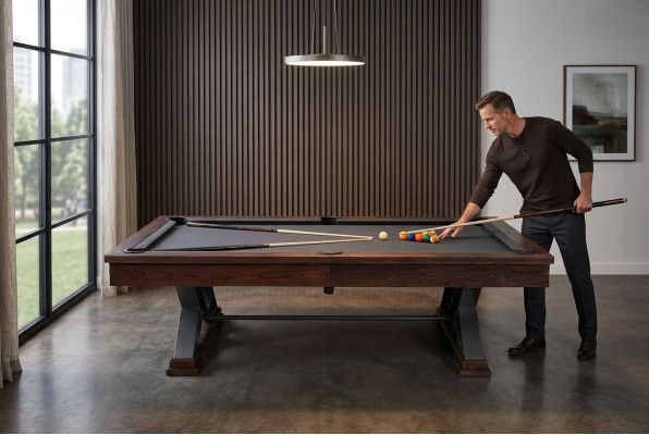 Mesa de billar Pooltisch Mesa de juego Muebles de billar Mesa de ocio Superficie de juego 8ft
