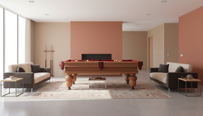 Mesa de billar de lujo Mesa de billar profesional Mesa de pool Mesa de juego 7ft